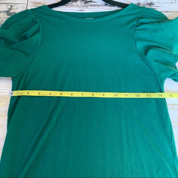 Old Navy Green Flutter Sleeve Top - Picture 5 of 5